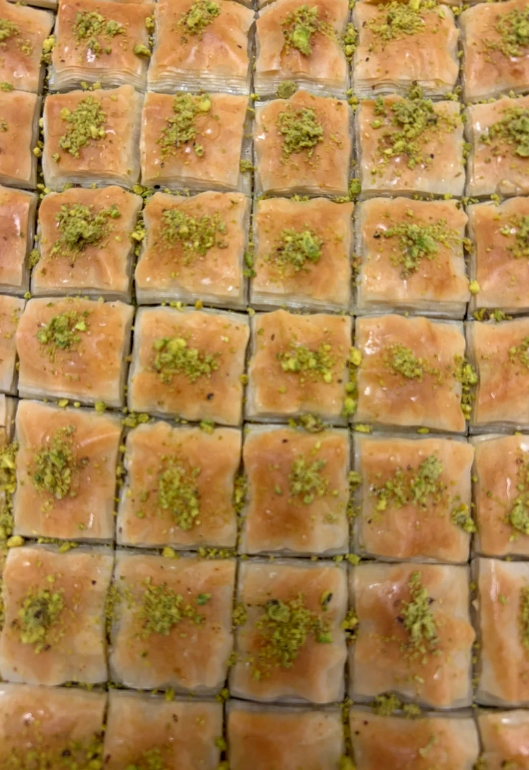 Pistachio Square Baklava